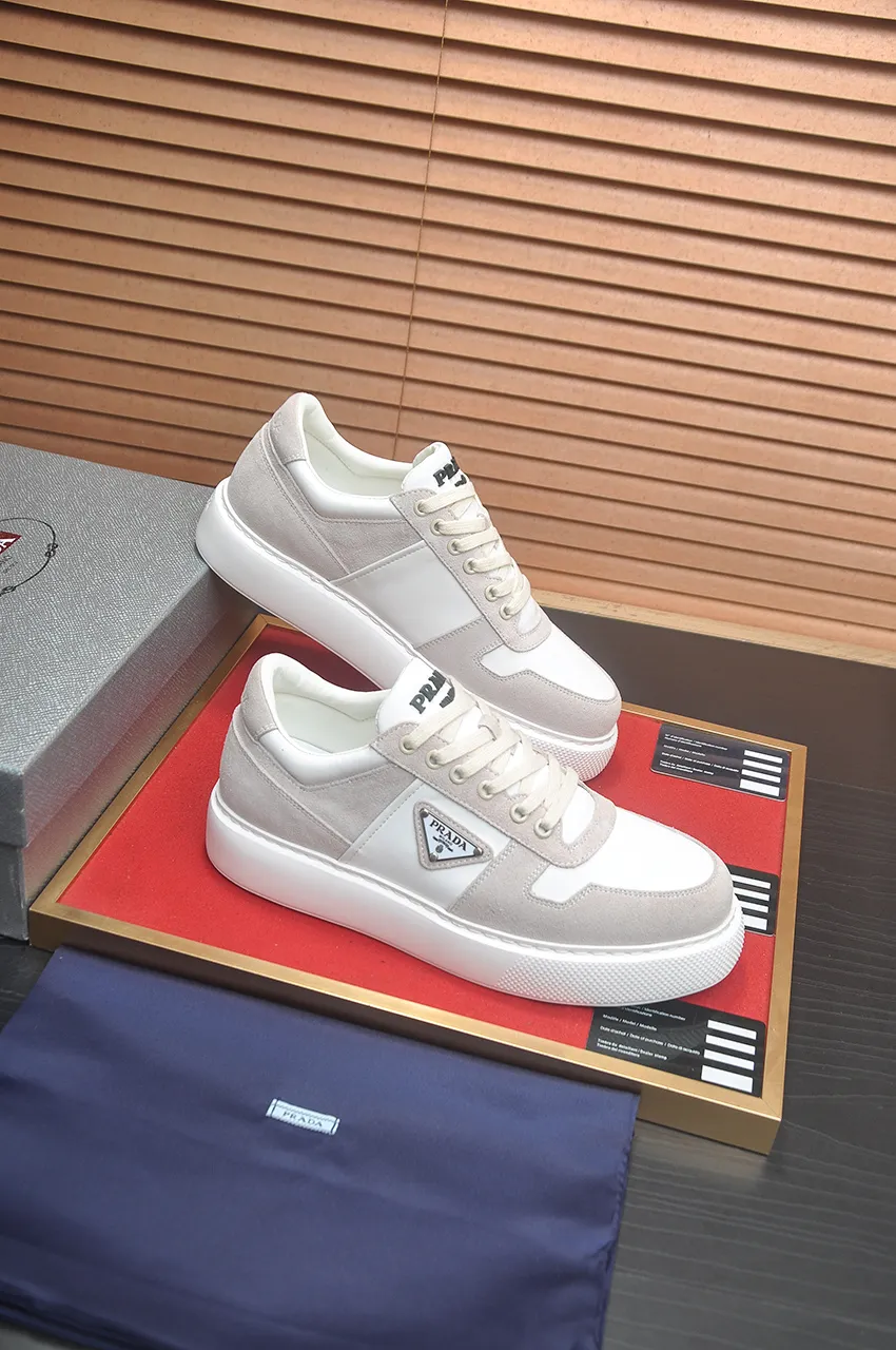 Men's shoes 💰580💶【PRADA】Top original, new season, high quality original goods, top imported calfskin with original imported glue, imported cowhide inside with original cowhide feet, original outsole! Quality guaranteed! Code 38-45 (45 customized)